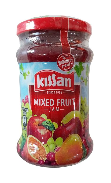 kissan jam mixed fruit 200g jar grocery and gourmet foods