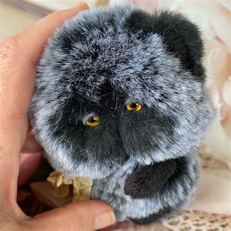 Black Teddy Cat Artist Plush Animal Teddy Friend In 2021 Plush