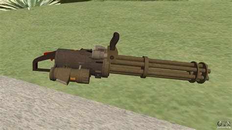 Coil Minigun Army Gta V для Gta San Andreas