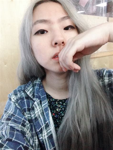 Grey hair is no longer imogen's hair was dyed jet black at first at a hair dressers but then the other girls in hufflepuff showed her a spell to dye her hair without the roots. Virgin Asian Black Hair to Pastel Steel Pastel Grey Hair ...