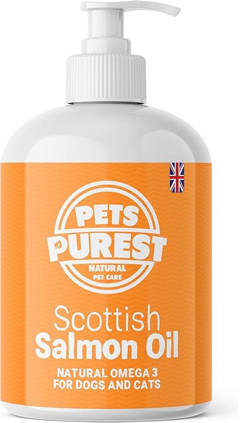 Pets Purest Scottish Salmon Oil For Dogs Cats Horse Ferret And Pet