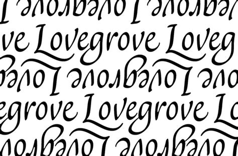 Font News New Font Release Lovegrove Designed By Dai Foldes And