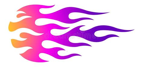 Tribal Flame Motorcycle And Car Decal Vector Graphic Stock Vector