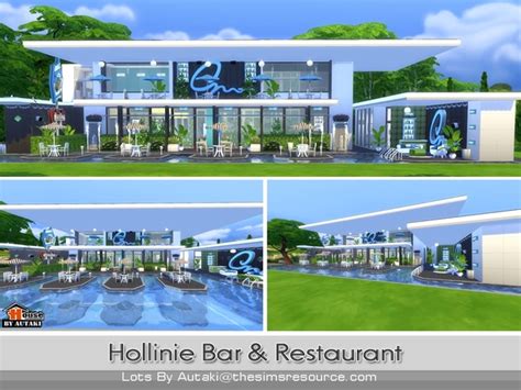 Hollinie Bar And Restaurant By Autaki At Tsr Sims 4 Updates