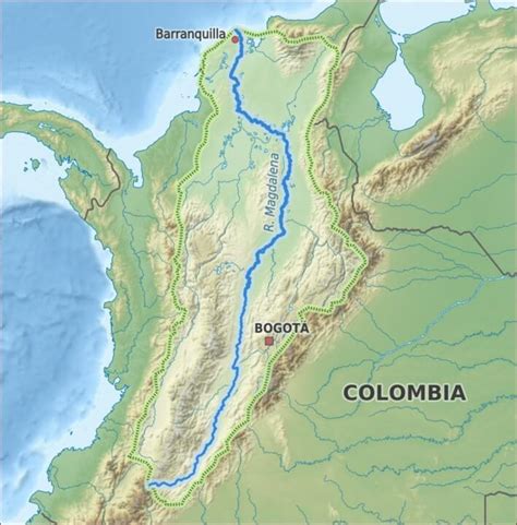 Vertientes Hidrográficas De Colombia Qué Son Vertientes Importantes
