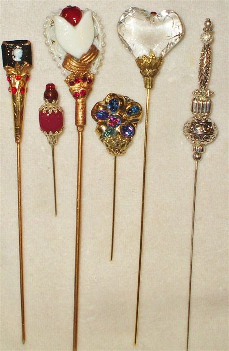 Victorian Hat Pins Antique Style Victorian Hat Pins With By