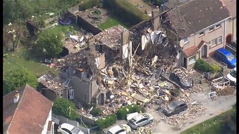 Heysham Lancashire Gas Explosion Destroys 2 Houses Completely 1 Uk