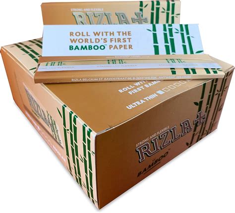 Rizla Bamboo King Size Rolling Paper The Worlds First Bamboo Paper