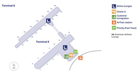 Jfk Terminal 1 Arrivals Map