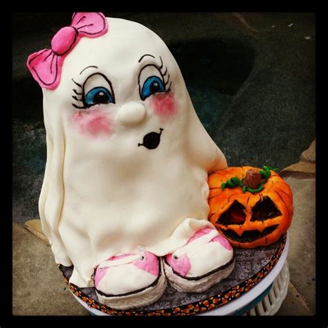 Boo Cake From Gabbys Custom Cakes In Sacramento Check Us Out On Facebook At