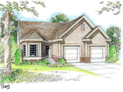 Elegant One Story Traditional House Plan 62403dj