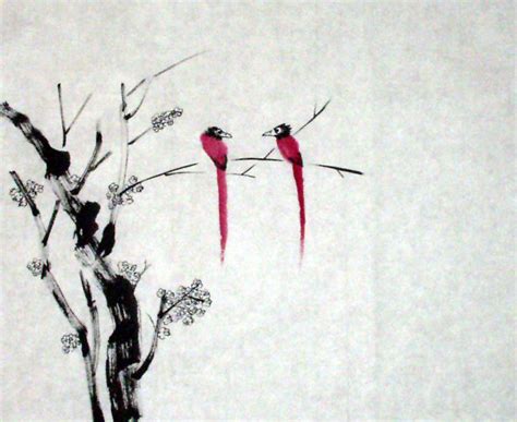 Chinese Painting Birds By Anomalyconcept On Deviantart
