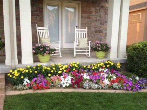 25 Beautiful Flower Garden Design For Spring Front Yard