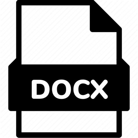 Docx Extension File File Format File Formats Format Type Icon
