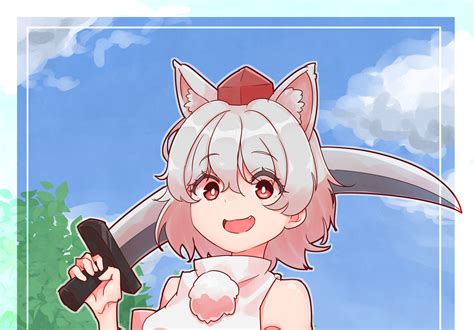 Awoo Posing For A Picture Touhou Rawwnime