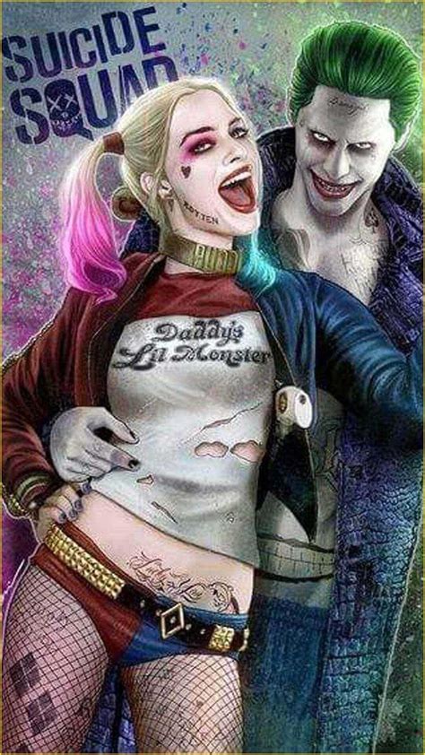 Joker And Harley Quinn Phone Wallpapers Top Free Joker And Harley