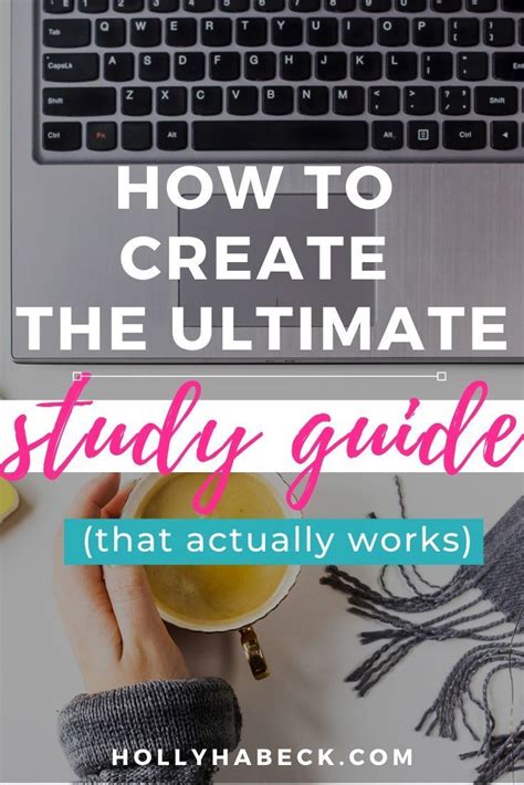 How To Make A Study Guide And Ace All Of Your Exams Study Guide