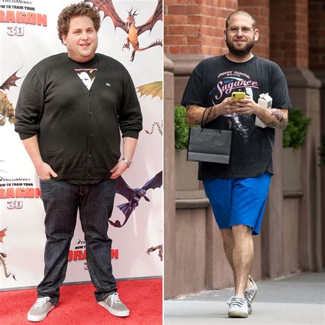 Jonah Hill Shows Off Weight Loss Before And After Pictures