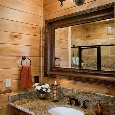 10 beautiful rustic style bathroom lighting fixture designs to update a new spa in a cabin