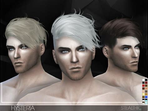 Stealthic Hysteria Male Hair Sims 4 Mod Download Free