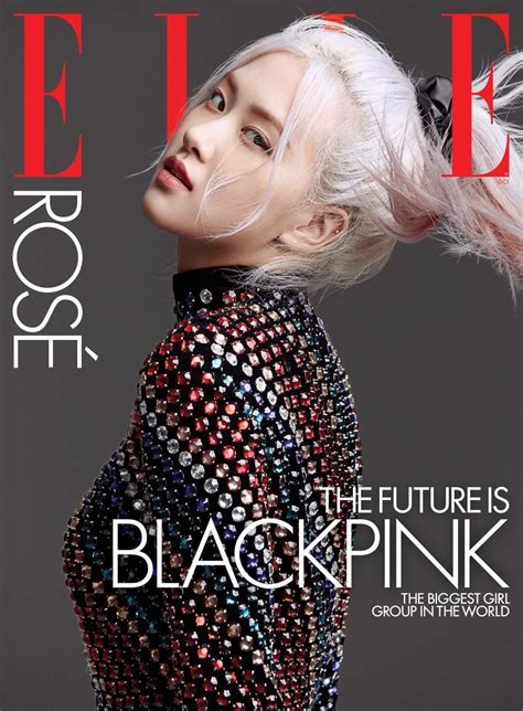 200917 Blackpink On The Cover Of Elle Us October Issue RosÉ Ver Rblackpink
