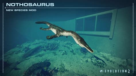 Nothosaurus New Species At Jurassic World Evolution 2 Nexus Mods And Community