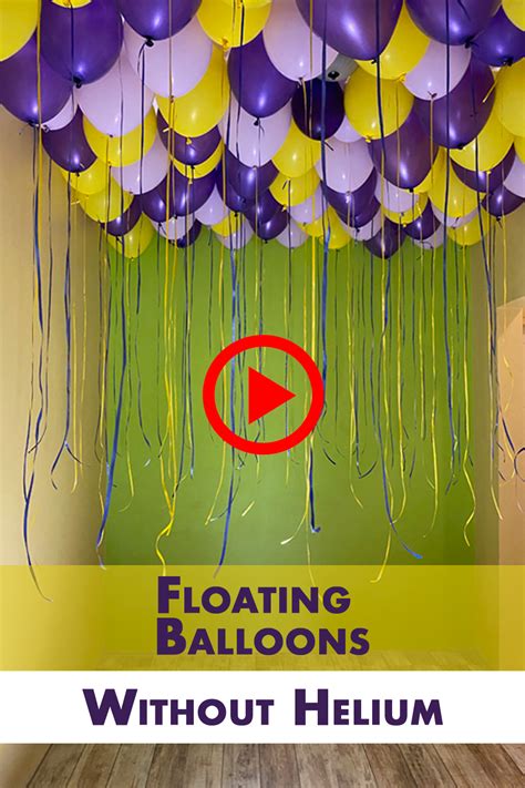 Helium Balloons Diy Hanging Balloons Floating Balloons Balloon Diy Latex Balloons Party