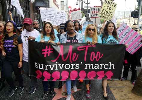 Hundreds In Hollywood March Against Sexual Harassment