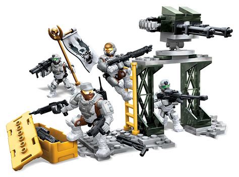 Mega Bloks Construx Halo Unsc Victor Squad Battle Pack Building Toys