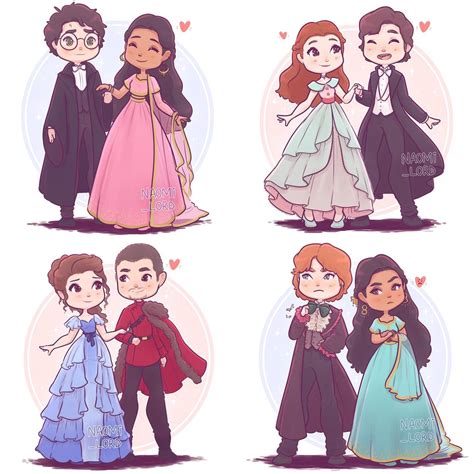 Naomi Lord Art ️ Here’s All The Yule Ball Couples I’ve