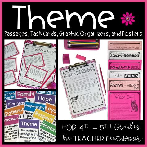 Teaching Themes In Literature Teaching Themes Teaching Upper Elementary