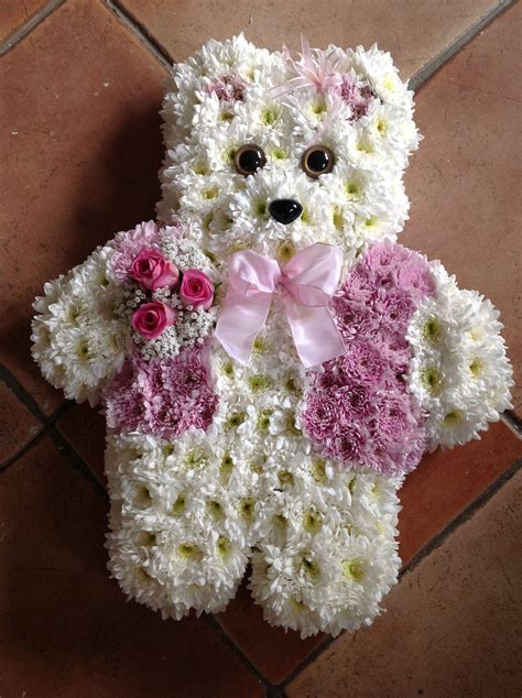 Childs Funeral Teddy Tribute Funeral Flowers Funeral Floral