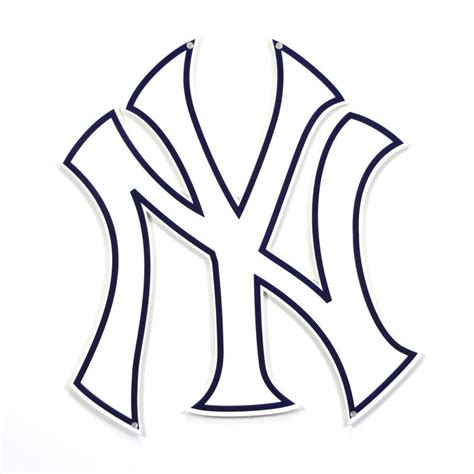 New York Yankees 12 Steel Sign New York Yankees New York Yankees