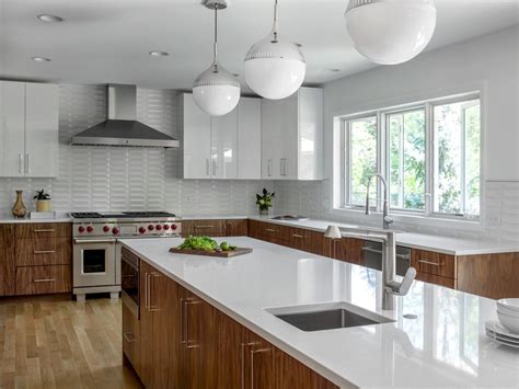 Mid Century Modern Kitchen White Cabinets The Best
