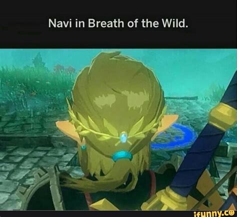 Navi In Breath Of The Wild Ifunny Legend Of Zelda Breath Of The