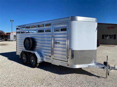 2022 Featherlite 8107 Livestock Trailer Stock Trailers For Sale