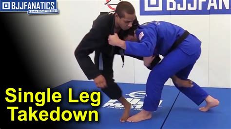 Single Leg Takedown By Arnaldo Maidana Watch Bjj