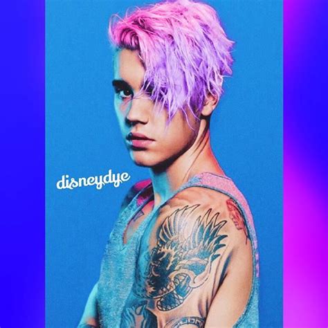 justin pink and purple💗💜 justinbieber justinbieber pinkhair purplehair purple hair pink