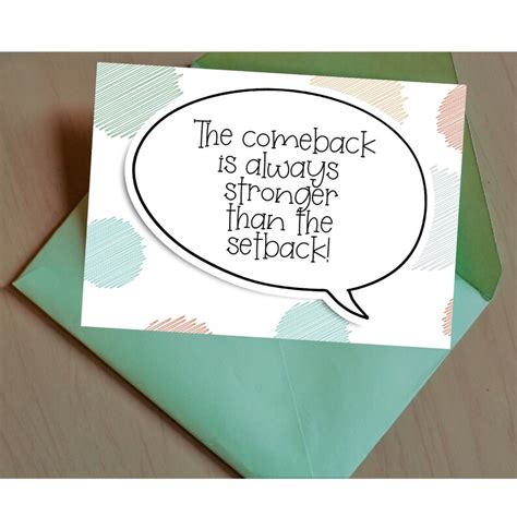 Thinking Of You Card Hang In There Card Get Well Card Stay Etsy