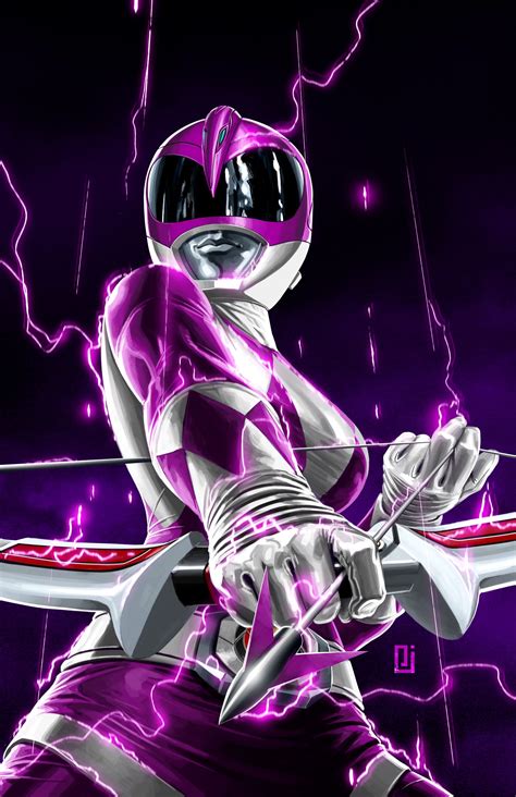 Artstation Pink Ranger Peejay Catacutan Power Rangers Pink Power