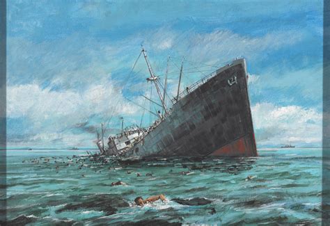 Sinking Of The Lisbon Maru 2 October 1942 Online Collection