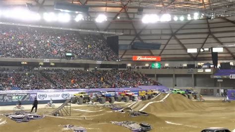 Monster Jam Tacoma Dome Rock The Dome Jan 2014 Part 5 Youtube