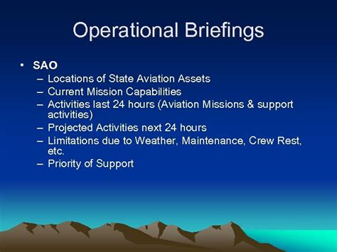 Joint Operations Center Standard Operating Procedures Sops Welcome