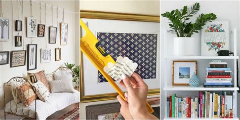 15 Nail Free Ways To Display Art Without Any Holes Hanging Pictures