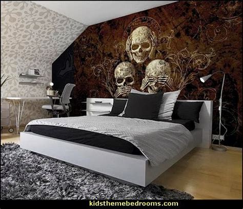 decorating theme bedrooms maries manor skulls