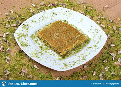 The Best Turkish Baklava Fresh Fistikli Kadayif Along With Pistachios