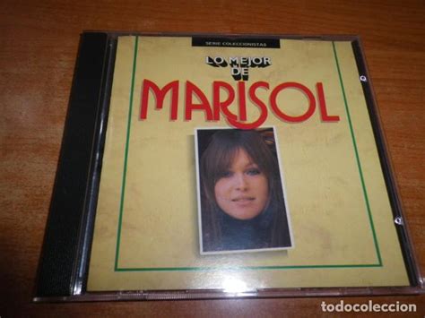 Marisol Lo Mejor De Marisol Cd Album 1990 Serie Comprar Cds De Música