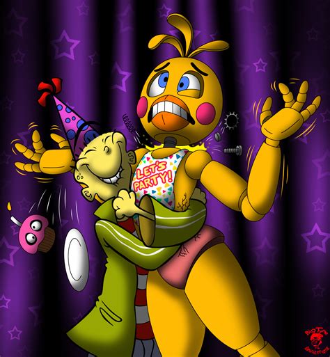 Ed And Toy Chica By Theedministrator. 