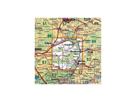 Do uherského hradiště přicházejí ondřej šašinka a daniel holzer. Slovácko - Chřiby a jížní Haná - mapa KČT č.89 - 90 ...