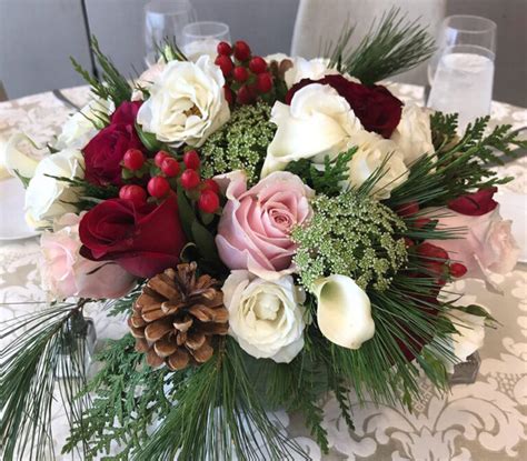 Christmas Wedding Floral Centerpieces Jeri Solomon Floral Design